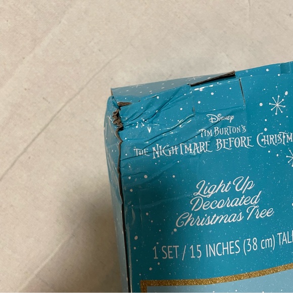 Disney Nightmare Before Christmas Tree Light Up Decorated with Movie Characters - Picture 5 of 6